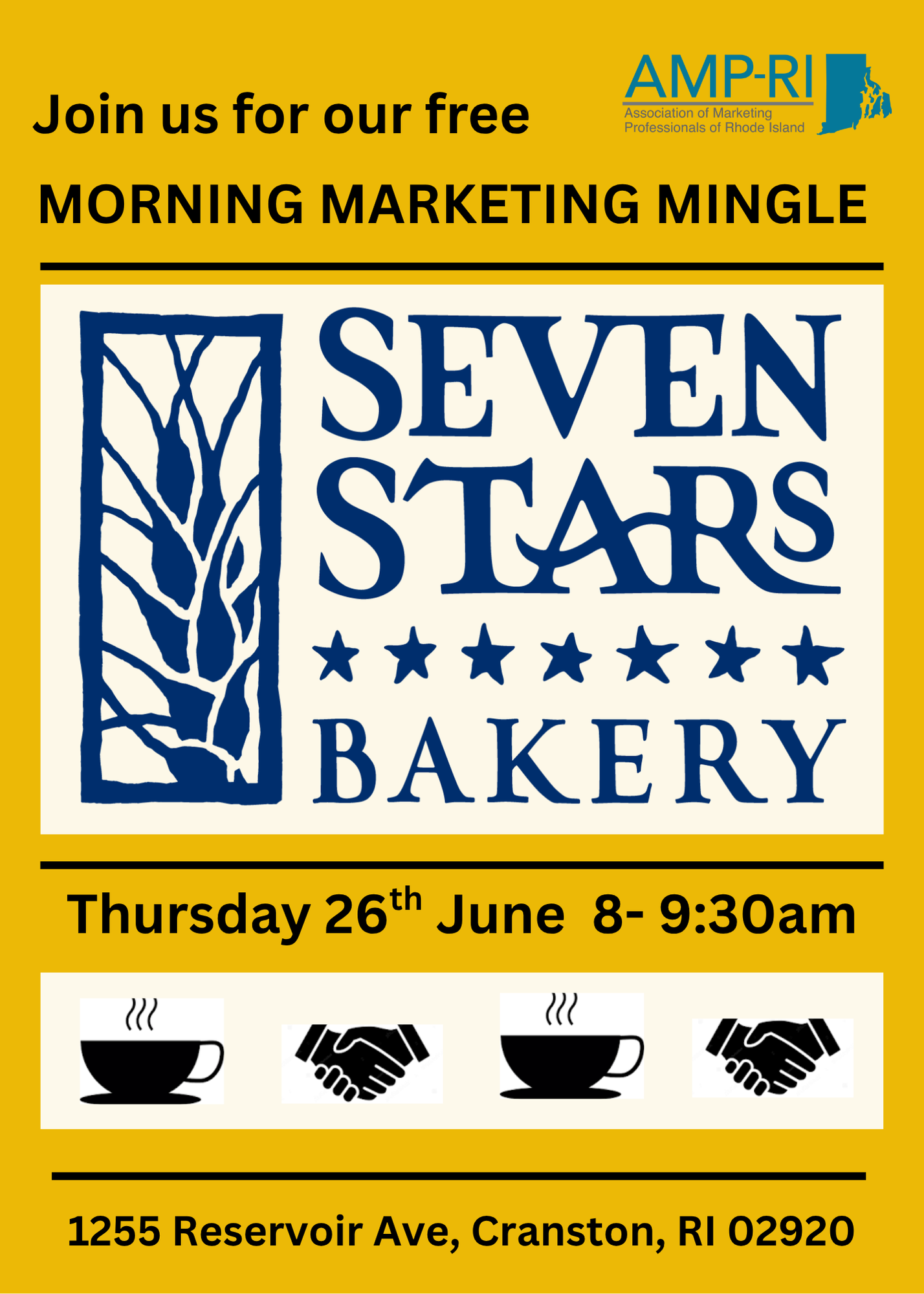 JOIN US for our JUNE MORNING MARKETING MINGLE